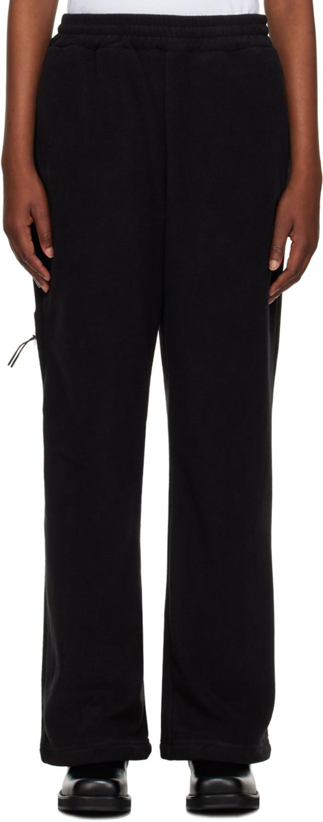 Black Umber Lounge Pants by SOULLAND