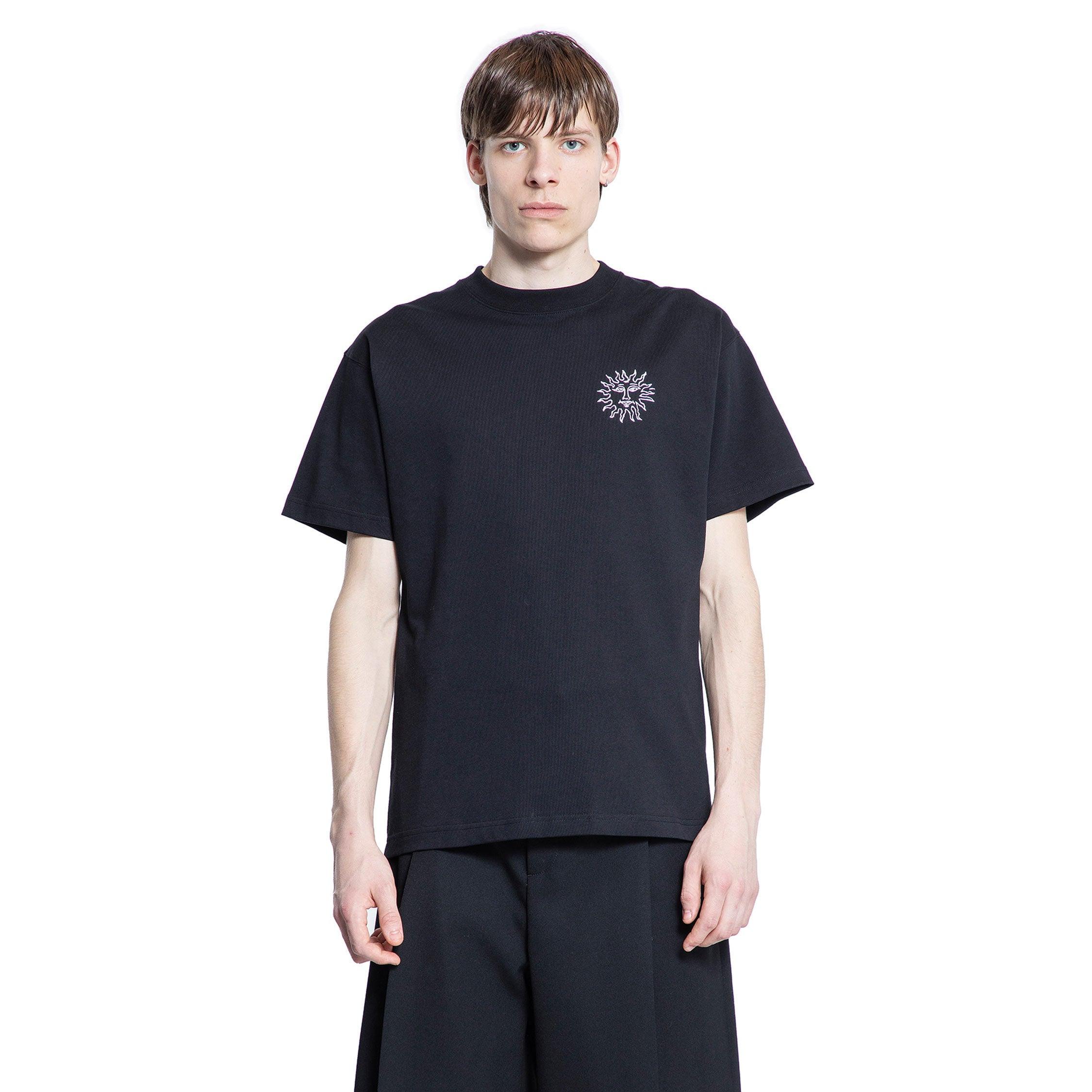 SOULLAND MAN BLACK T-SHIRTS & TANK TOPS by SOULLAND