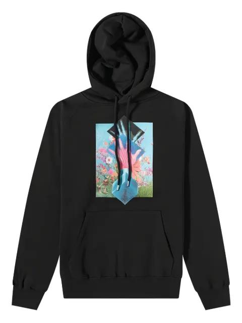 graphic-print hoodie by SOULLAND