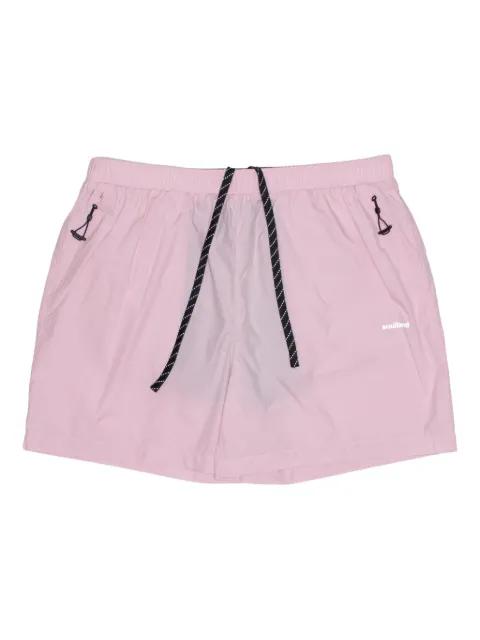 logo-print shorts by SOULLAND