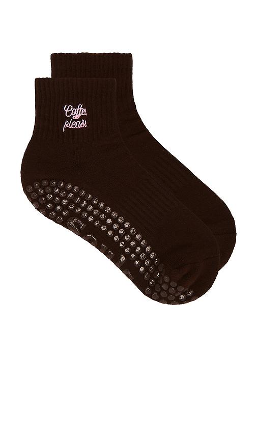 Souls. Coffee Please Socks in Brown by SOULS.