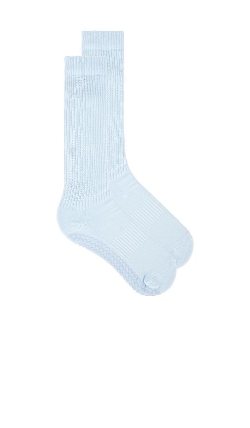 Souls. Souls Cozy Up in Cloud Socks in Baby Blue by SOULS.