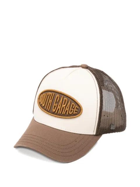 logo-patch mesh cap by SOUTH GARAGE