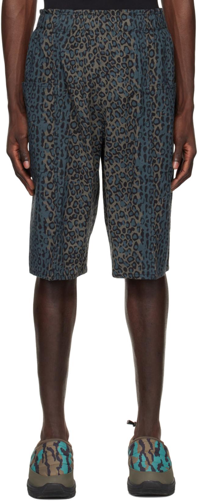 Blue Graphic Shorts by SOUTH2 WEST8