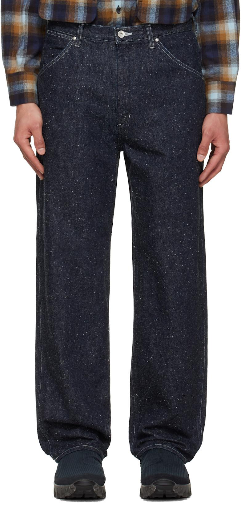 Navy 5P Jeans by SOUTH2 WEST8