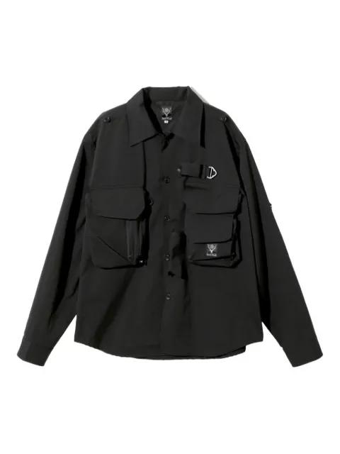 multi-pocket shirt by SOUTH2 WEST8