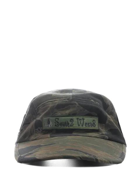 panel camouflage cap by SOUTH2 WEST8