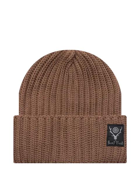 ribbed knit beanie by SOUTH2 WEST8