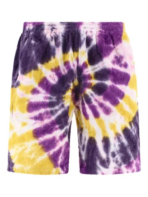tie-dye elasticated-waistband shorts by SOUTH2 WEST8