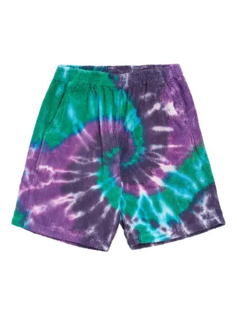tie-dye terry-cloth shorts by SOUTH2 WEST8