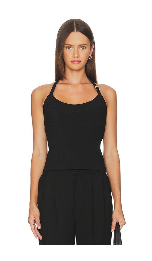 SOVERE Demi Top in Black by SOVERE