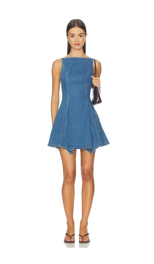 SOVERE Elodie Mini Dress in Blue by SOVERE