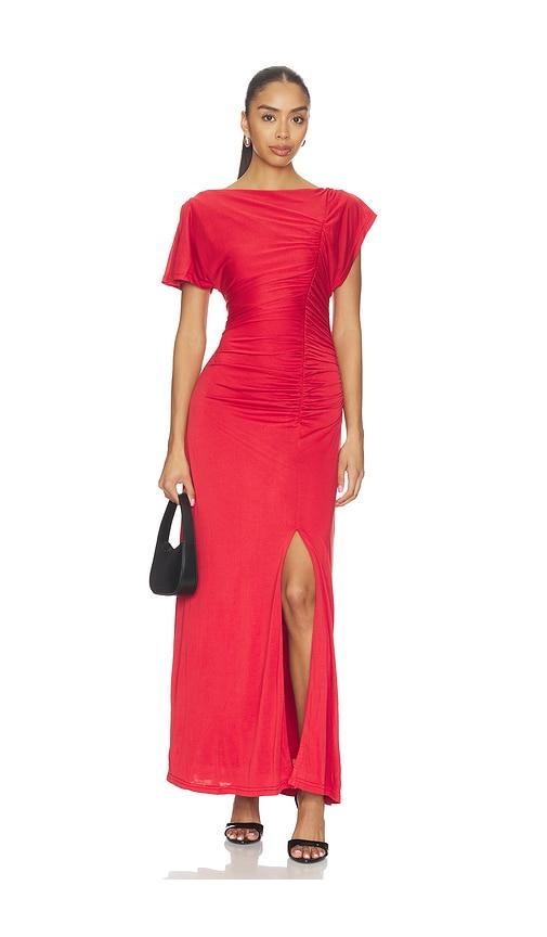 SOVERE Miro Dress in Red by SOVERE
