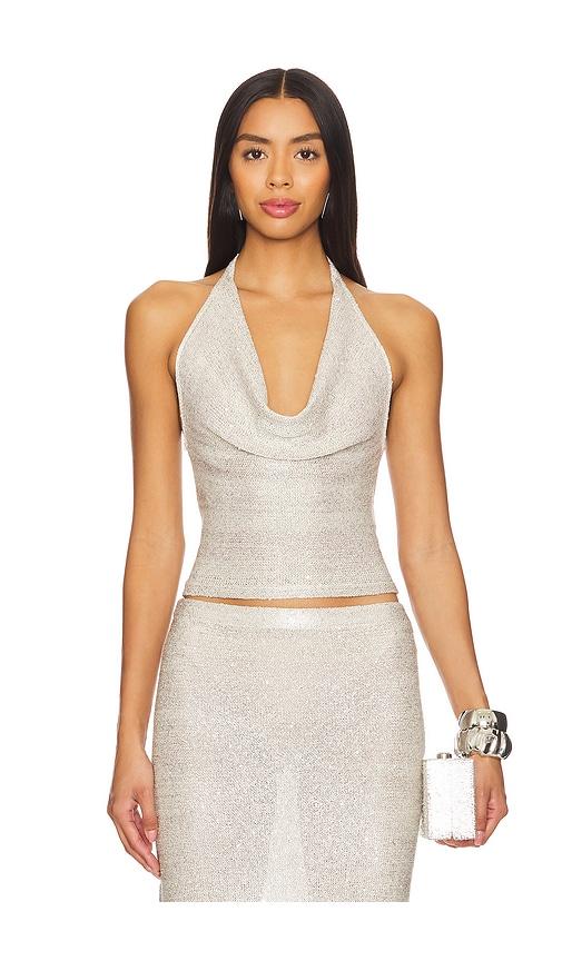 SOVERE Spark Top in Beige by SOVERE