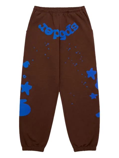 Beluga V2 star-print track pants by SP5DER