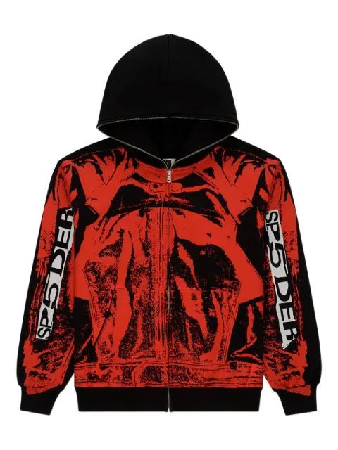 JP5 Moto zipped hoodie by SP5DER