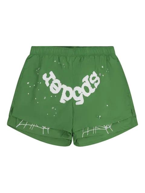 OG Web Double Layer swim shorts by SP5DER