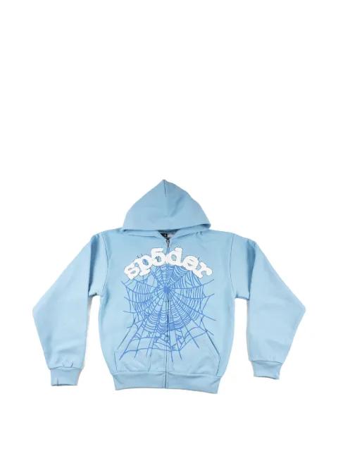 OG Web zip-up hoodie by SP5DER