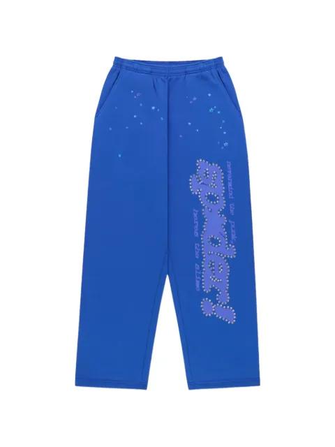 Punk V2 rhinestone-embellished track pants by SP5DER