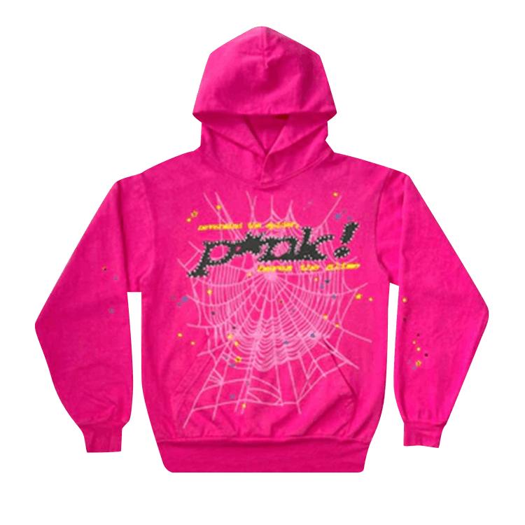 Sp5der P*nk Hoodie 'Pink' by SP5DER