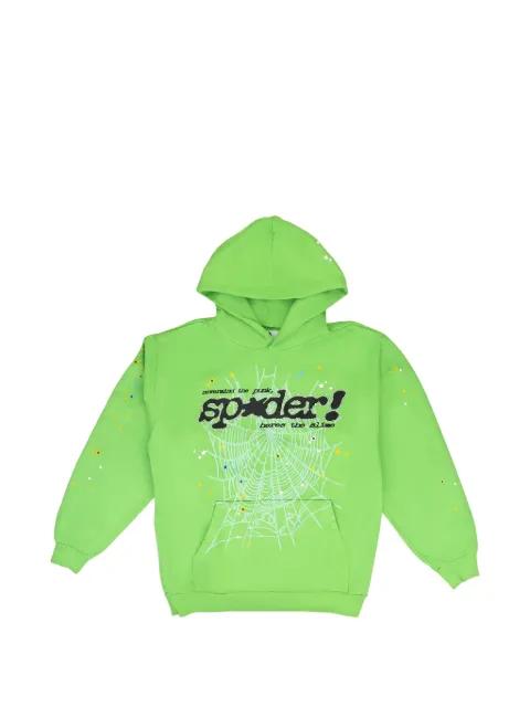 Stadium Punk V2 "Slime Green" hoodie by SP5DER