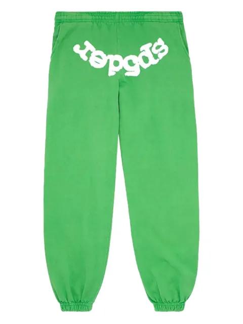 Web-logo track pants by SP5DER