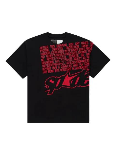 disclaimer short-sleeved T-shirt by SP5DER