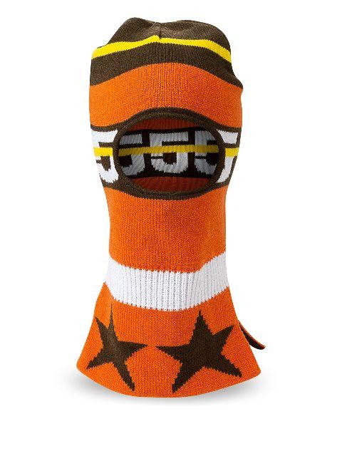 logo-intarsia balaclava by SP5DER