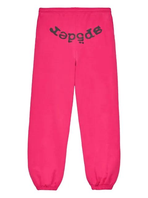 logo-print joggers by SP5DER