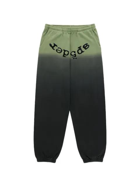 ombre-effect track pants by SP5DER