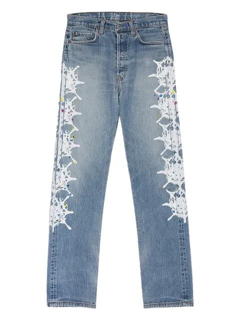 web-print jeans by SP5DER