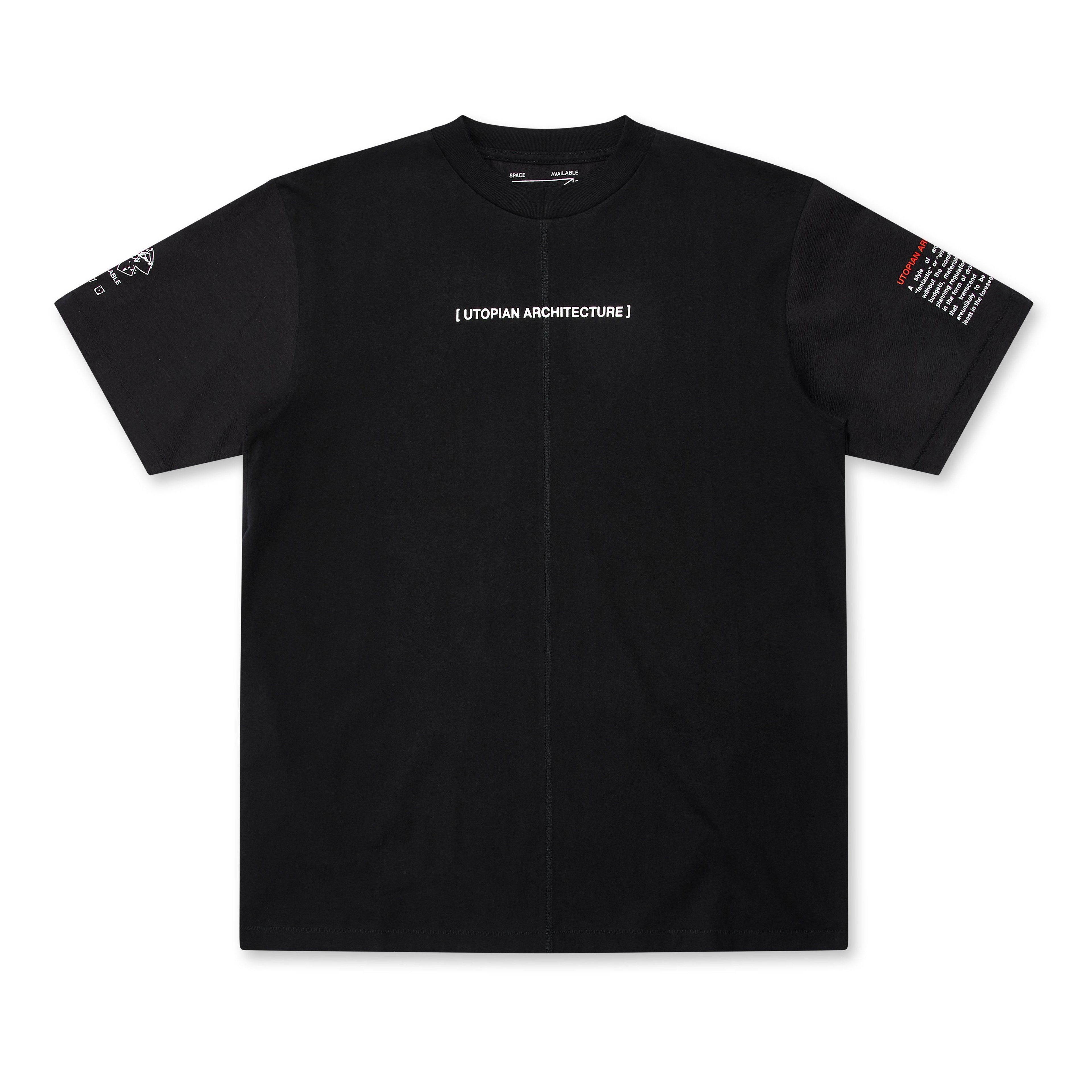 Space Available - Future Living T-Shirt - (Black) by SPACE AVAILABLE