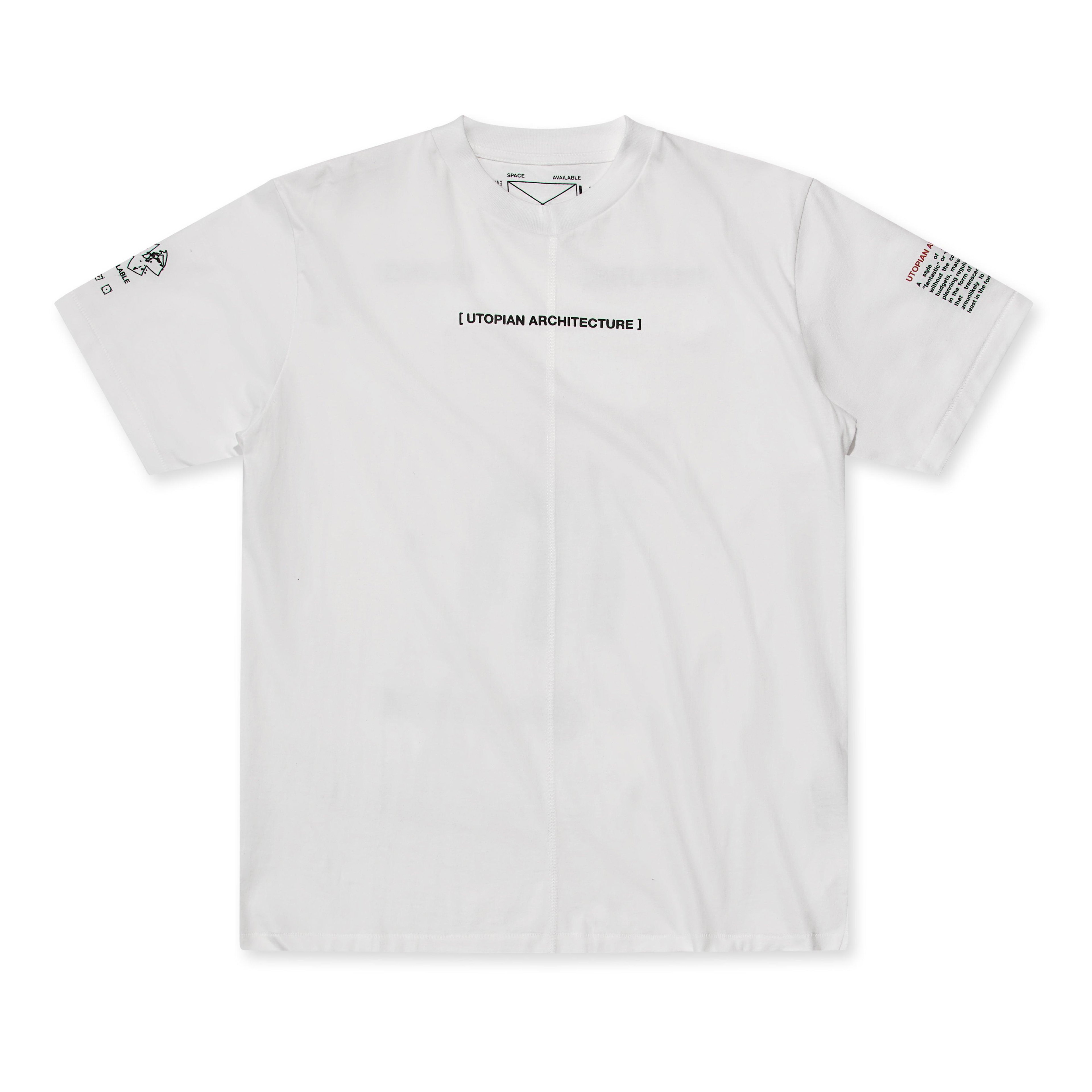 Space Available - Future Living T-Shirt - (White) by SPACE AVAILABLE