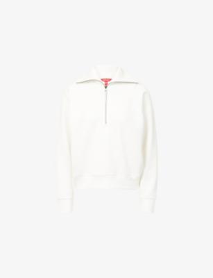 AirEssentials Half-Zip Stretch-Jersey Sweatshirt by SPANX
