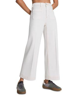 Authentic 360 High Rise Cropped Wide Jeans by SPANX
