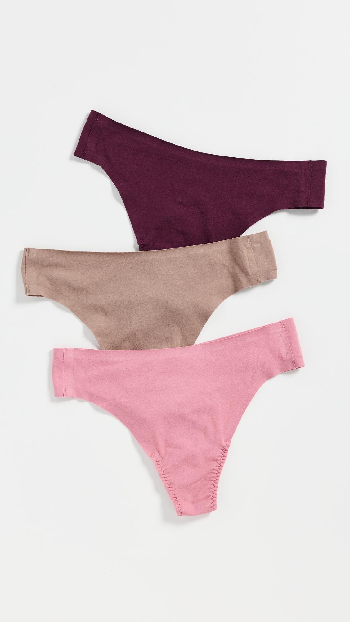 Fit To You Cotton Thongs 3 Pack by SPANX