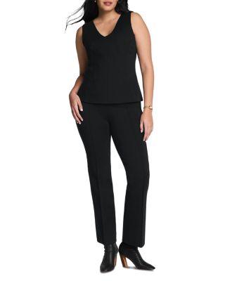 PerfectFit Ponte Pintuck Kick Flare Pants by SPANX