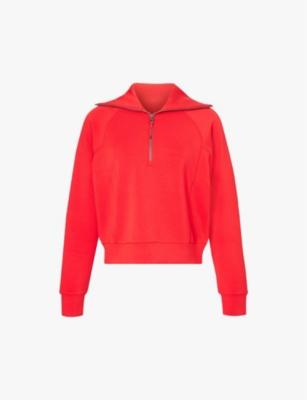 SPANX® AirEssentials Half Zip Jersey Sweatshirt by SPANX