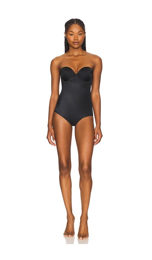 SPANX Spanxsculpt Suit Your Fancy Strapless Bodysuit in Black by SPANX
