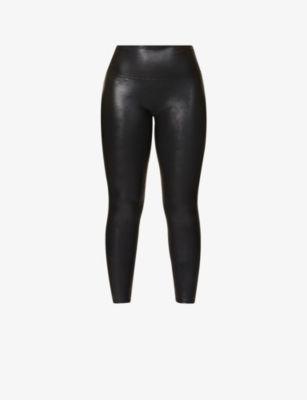 SPANXshape™ Faux Leather Leggings by SPANX