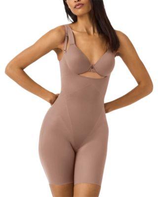 SPANXshape™ Invisible Open-Bust Mid-Thigh Bodysuit by SPANX