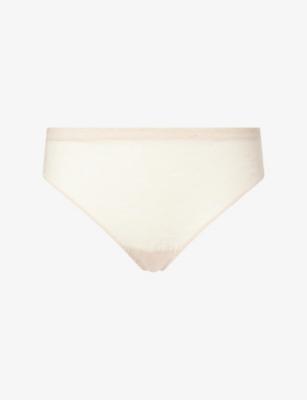 SPANXsupersmooth™ Day to Date Night Stretch-Lace Thong by SPANX