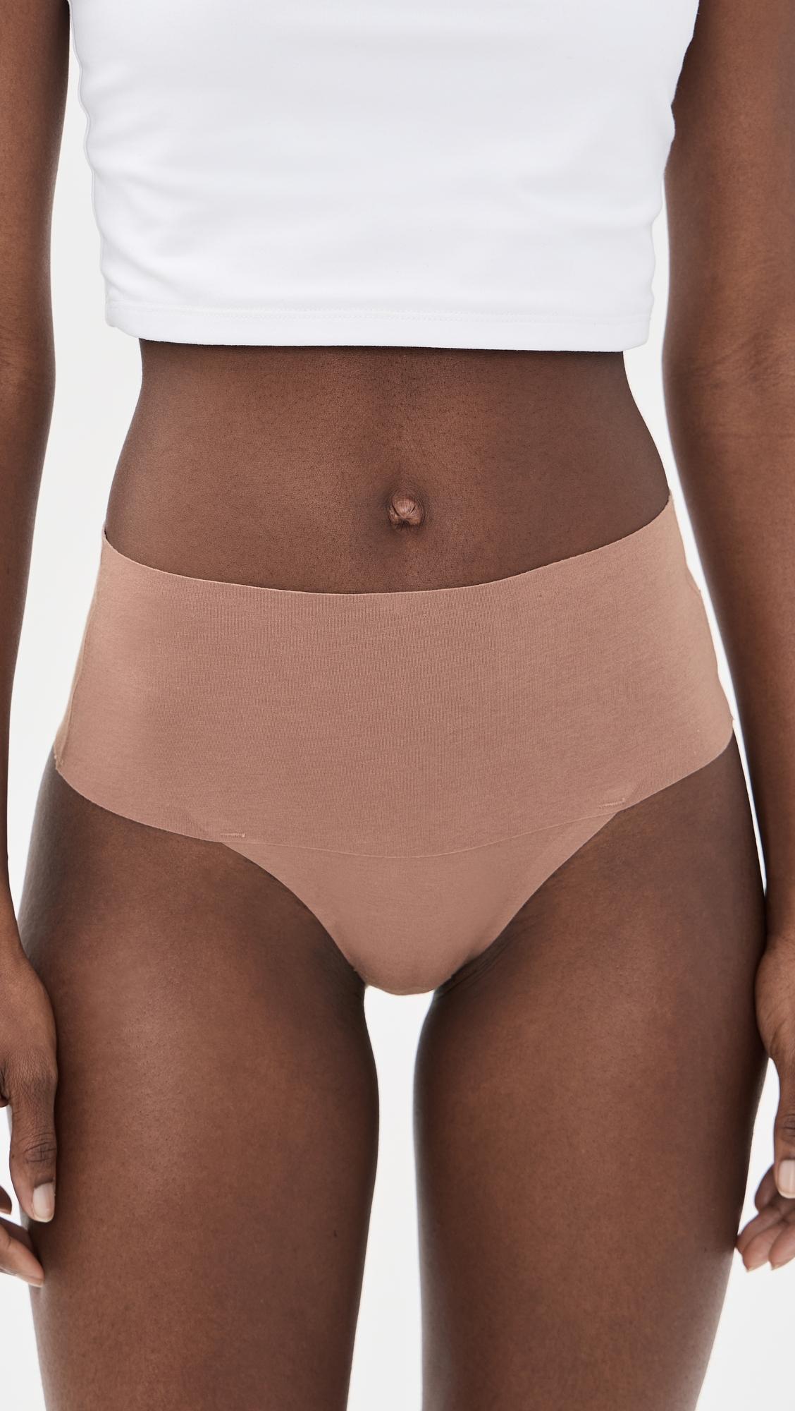 Spanx Supersmooth Undie-Tectable® Cotton Thong by SPANX