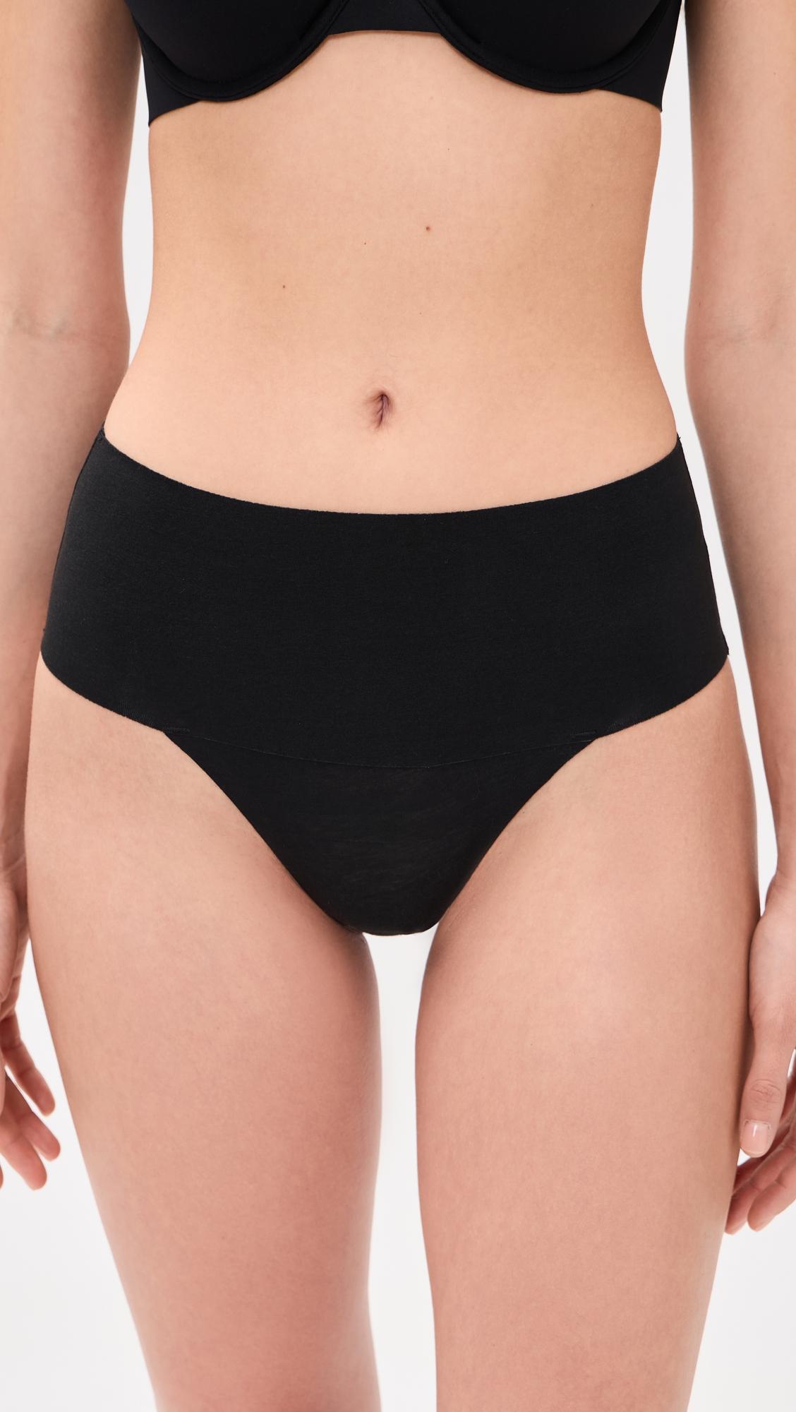 Spanx Supersmooth Undie-Tectable® Cotton Thong by SPANX