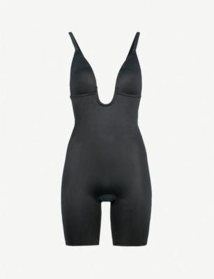 Suit Your Fancy plunge stretch-jersey body by SPANX