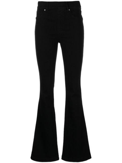 high-rise flared jeans by SPANX