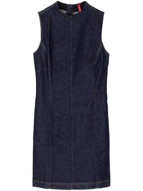 sleeveless denim mini dress by SPANX