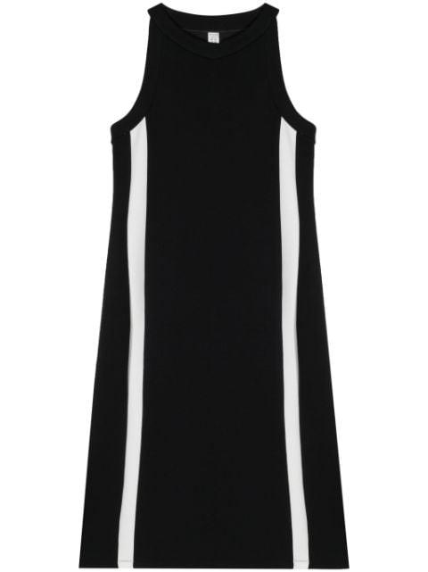 stripe-detail round-neck dress by SPANX