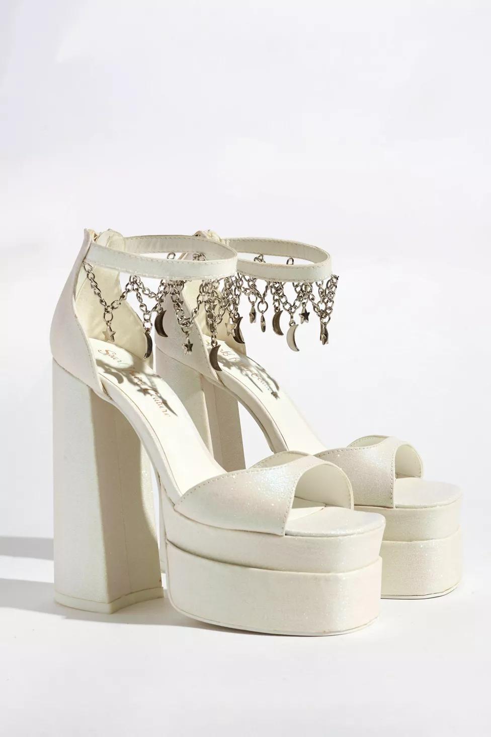 Sparkl Embellished Platform Heel by SPARKL