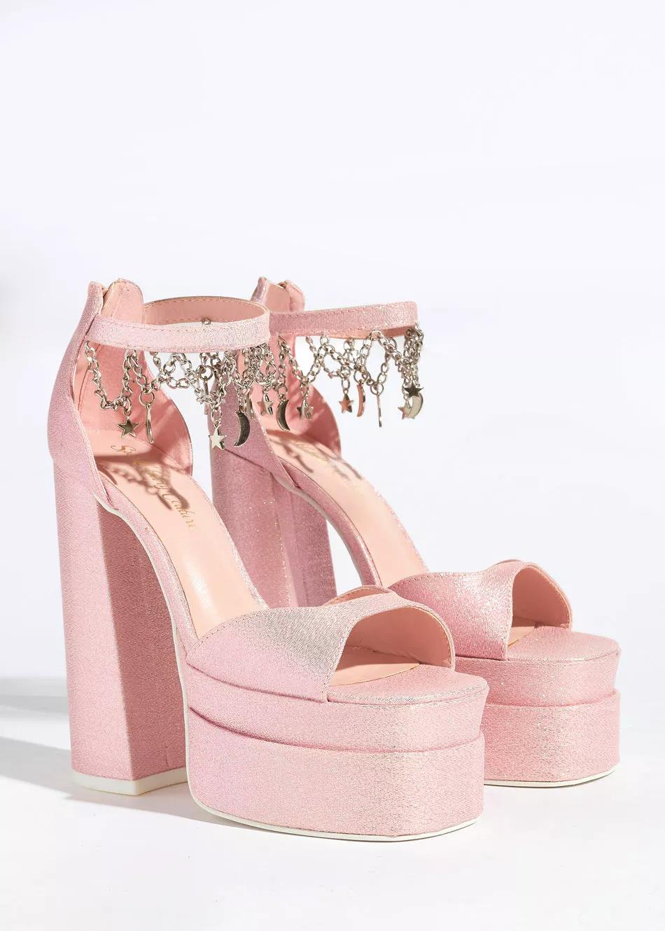 Sparkl Embellished Platform Heel by SPARKL